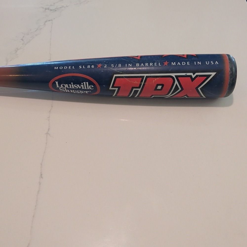 Louisville Slugger TPX OMAHA Scandium XS Baseball Bat Model SL86   32 in 22.5 Oz